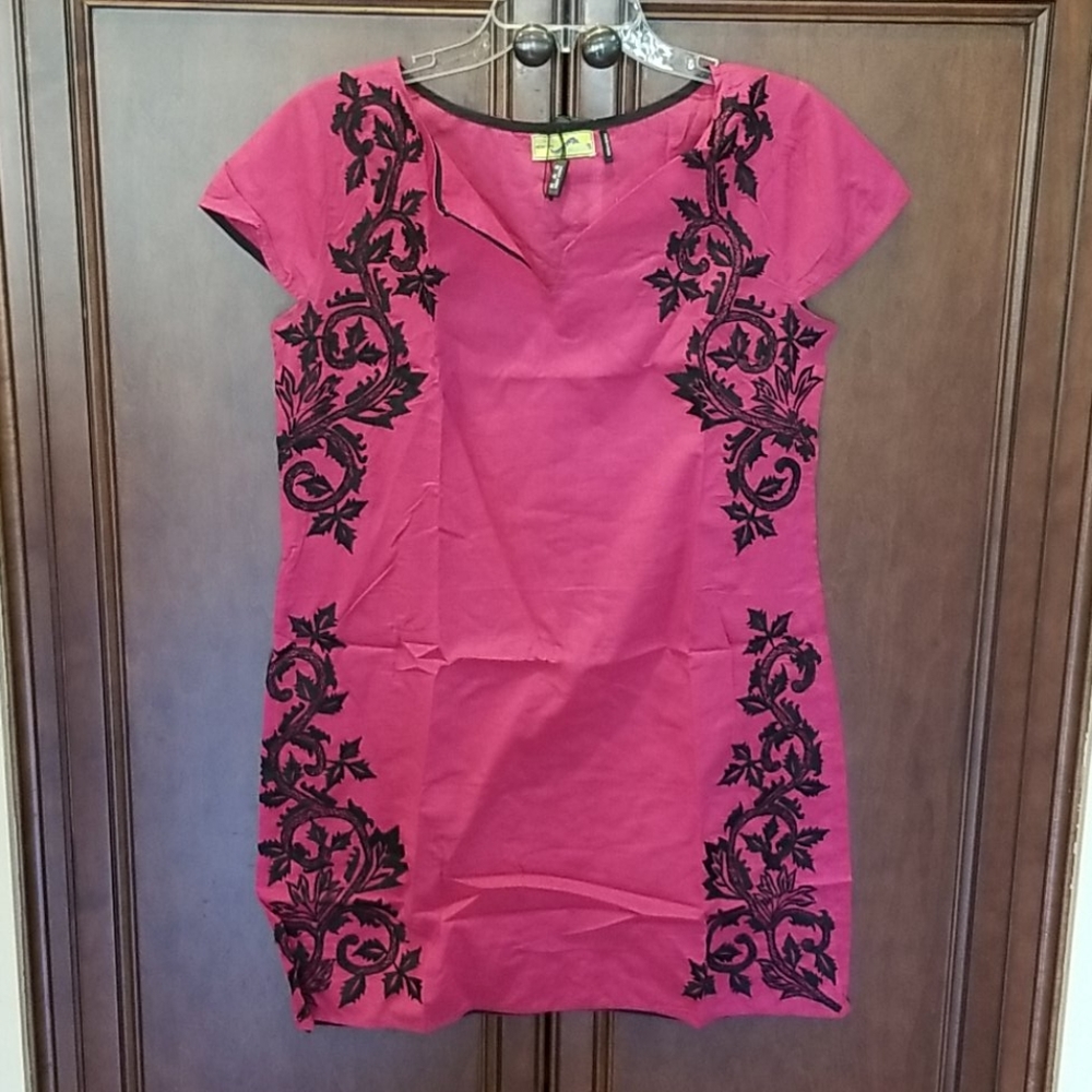 KAS New York Lightweight Semi sheer Dress M LQQK